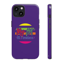 Charger l'image dans la galerie, Tough Cases - My Art is Timeless - Purple - iPhone / Pixel / Galaxy