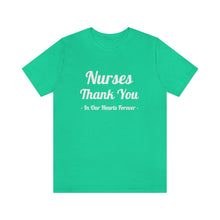 Charger l'image dans la galerie, Nurses Thank You Unisex Jersey Short Sleeve Tee