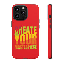 Charger l'image dans la galerie, Tough Cases - Create Your Masterpiece - Red - iPhone / Pixel / Galaxy