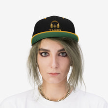 Cargar imagen en el visor de la galería, Turn Me Up Gold Flat Bill Hat
