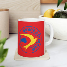Charger l'image dans la galerie, Peace & Freedom Red Mug 11oz