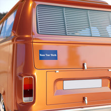 Charger l'image dans la galerie, Know Your Worth Blue Bumper Sticker