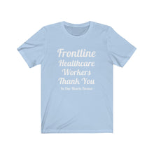 Charger l'image dans la galerie, Frontline Healthcare Workers Thank You Unisex Jersey Short Sleeve Tee