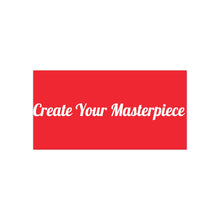 Charger l'image dans la galerie, Create Your Masterpiece Red Bumper Sticker