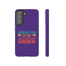 将图片加载到图库查看器,Tough Cases - Education is the Cure - Purple - iPhone / Pixel / Galaxy