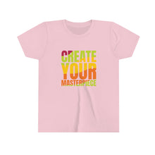 将图片加载到图库查看器,Create Your Masterpiece Youth Short Sleeve Tee
