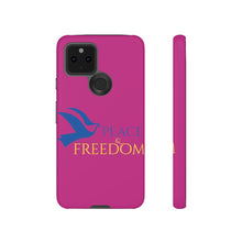 Load image into Gallery viewer, Ukraine Peace & Freedom - Berry - iPhone / Pixel / Galaxy