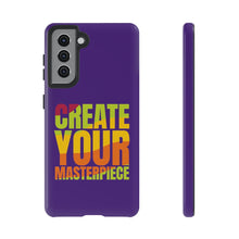Charger l'image dans la galerie, Tough Cases - Create Your Masterpiece - Purple - iPhone / Pixel / Galaxy