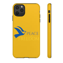 Charger l'image dans la galerie, Ukraine Peace & Freedom - Yellow - iPhone / Pixel / Galaxy