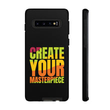 Charger l'image dans la galerie, Tough Cases - Create Your Masterpiece - Black - iPhone / Pixel / Galaxy