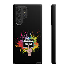 Charger l'image dans la galerie, Tough Cases - Don't Press Send version 1 - Black - iPhone / Pixel / Galaxy