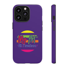 Charger l'image dans la galerie, Tough Cases - My Art is Timeless - Purple - iPhone / Pixel / Galaxy