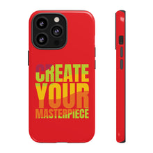 Charger l'image dans la galerie, Tough Cases - Create Your Masterpiece - Red - iPhone / Pixel / Galaxy