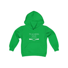 Charger l'image dans la galerie, Teachers Save Lives Youth Heavy Blend Hooded Sweatshirt