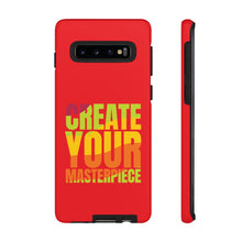 Charger l'image dans la galerie, Tough Cases - Create Your Masterpiece - Red - iPhone / Pixel / Galaxy