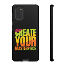 Charger l'image dans la galerie, Tough Cases - Create Your Masterpiece - Black - iPhone / Pixel / Galaxy