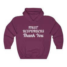 Charger l'image dans la galerie, First Responders Thank You Unisex Heavy Blend™ Hooded Sweatshirt