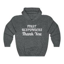 Charger l'image dans la galerie, First Responders Thank You Unisex Heavy Blend™ Hooded Sweatshirt