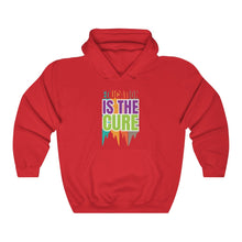 Charger l'image dans la galerie, Education is the Cure (version 3) Unisex Heavy Blend™ Hooded Sweatshirt