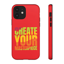 Charger l'image dans la galerie, Tough Cases - Create Your Masterpiece - Red - iPhone / Pixel / Galaxy