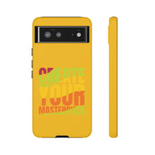 Charger l'image dans la galerie, Tough Cases - Create Your Masterpiece - Yellow - iPhone / Pixel / Galaxy