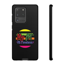 Charger l'image dans la galerie, Tough Cases - My Art is Timeless - Black - iPhone / Pixel / Galaxy