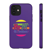 Charger l'image dans la galerie, Tough Cases - My Art is Timeless - Purple - iPhone / Pixel / Galaxy