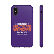 Charger l'image dans la galerie, Tough Cases - Thank You Frontline Healthcare Workers - Purple - iPhone / Pixel / Galaxy