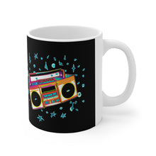 Charger l'image dans la galerie, Boom Box Black Mug 11oz