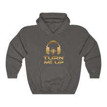 Charger l'image dans la galerie, Turn Me Up - Gold (version 2) Unisex Heavy Blend™ Hooded Sweatshirt