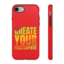 Charger l'image dans la galerie, Tough Cases - Create Your Masterpiece - Red - iPhone / Pixel / Galaxy
