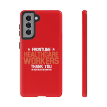 Charger l'image dans la galerie, Tough Cases - Thank You Frontline Healthcare Workers - Red - iPhone / Pixel / Galaxy
