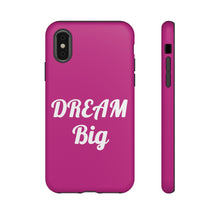 Load image into Gallery viewer, Tough Cases - Dream Big - Berry - iPhone / Pixel / Galaxy