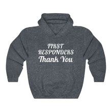 Charger l'image dans la galerie, First Responders Thank You Unisex Heavy Blend™ Hooded Sweatshirt