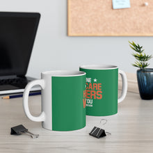Charger l'image dans la galerie, Frontline Healthcare Workers version 2 Green Ceramic Mug 11oz