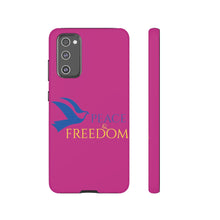 Load image into Gallery viewer, Ukraine Peace & Freedom - Berry - iPhone / Pixel / Galaxy