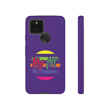Charger l'image dans la galerie, Tough Cases - My Art is Timeless - Purple - iPhone / Pixel / Galaxy