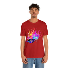 Charger l'image dans la galerie, Turntable on Fire Unisex Jersey Short Sleeve Tee