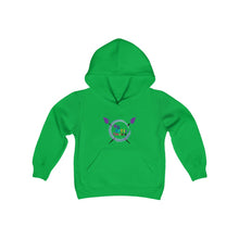 Load image into Gallery viewer, My Art is Timeless (version 3) Youth Heavy Blend Hooded Sweatshirt