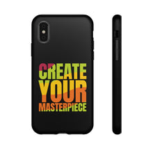 Charger l'image dans la galerie, Tough Cases - Create Your Masterpiece - Black - iPhone / Pixel / Galaxy