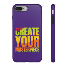 Charger l'image dans la galerie, Tough Cases - Create Your Masterpiece - Purple - iPhone / Pixel / Galaxy