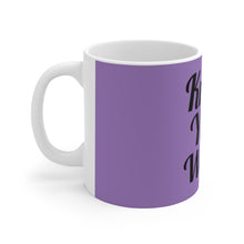 Charger l'image dans la galerie, Know Your Worth Purple Ceramic Mug 11oz