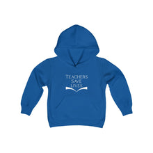 Charger l'image dans la galerie, Teachers Save Lives Youth Heavy Blend Hooded Sweatshirt