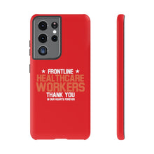 Charger l'image dans la galerie, Tough Cases - Thank You Frontline Healthcare Workers - Red - iPhone / Pixel / Galaxy