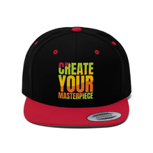Charger l'image dans la galerie, Create your Masterpiece Flat Bill Hat