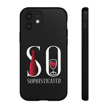Charger l'image dans la galerie, Tough Cases - So Sophisticated - Black - iPhone / Pixel / Galaxy