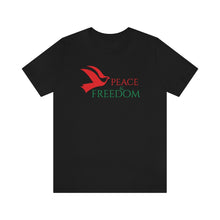 Charger l'image dans la galerie, Peace & Freedom Unisex Jersey Short Sleeve Tee