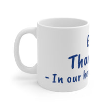 Charger l'image dans la galerie, EMS Thank You Ceramic White Mug 11oz