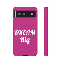 Load image into Gallery viewer, Tough Cases - Dream Big - Berry - iPhone / Pixel / Galaxy