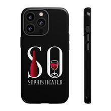 Charger l'image dans la galerie, Tough Cases - So Sophisticated - Black - iPhone / Pixel / Galaxy